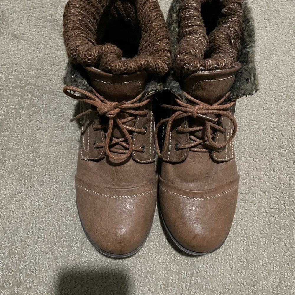 Brown Booties - Picture 7 of 7